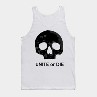 Unite or Die Dark Tank Top